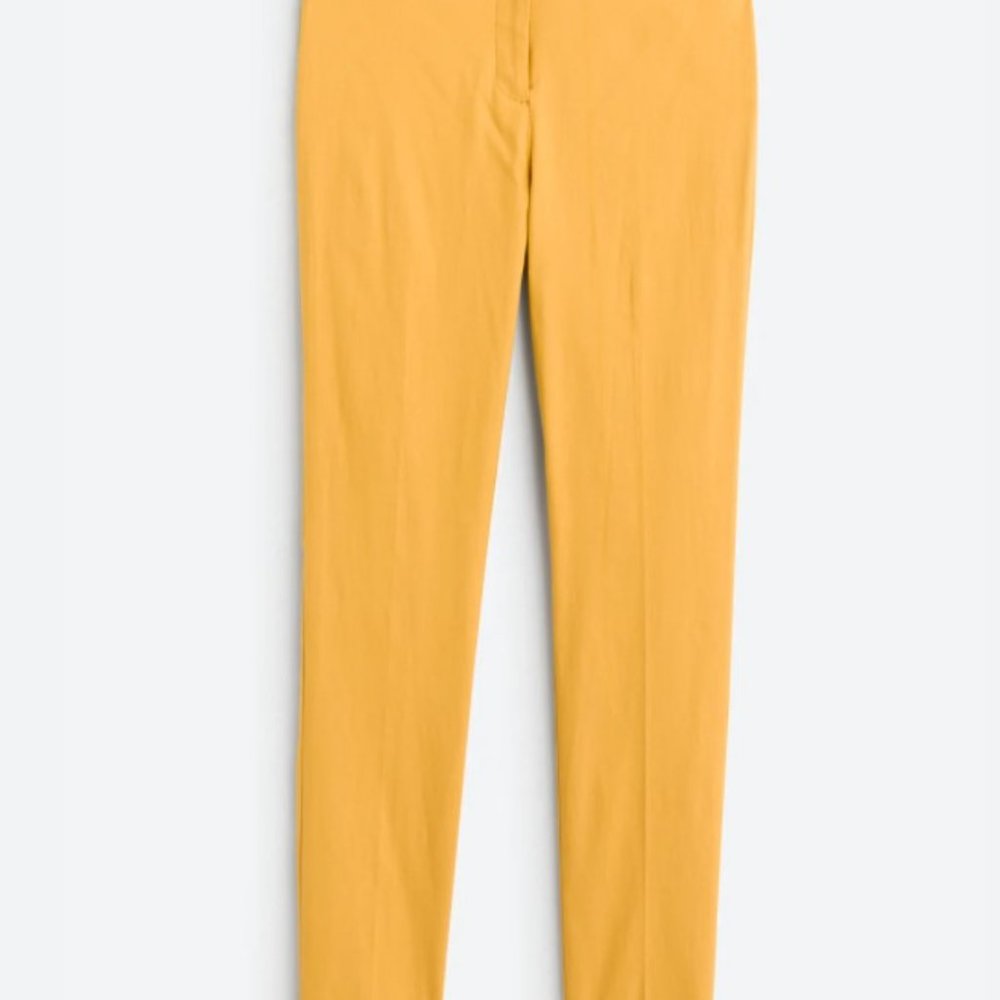 Violets & Roses Violet Solid Slim Straight Trouser